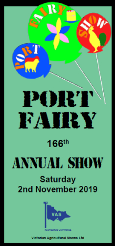 Port Fairy Show Programme 2019