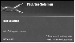Paul and Lee Solomon